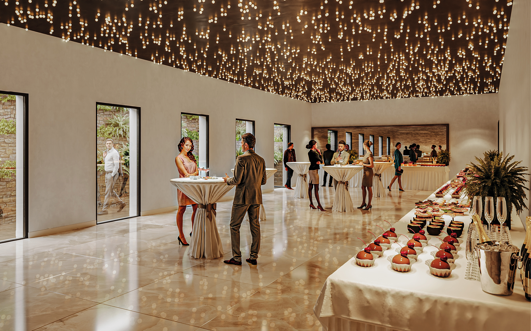 studioSCOP-Brunoy-Synagogue salle de reception-Salle de reception