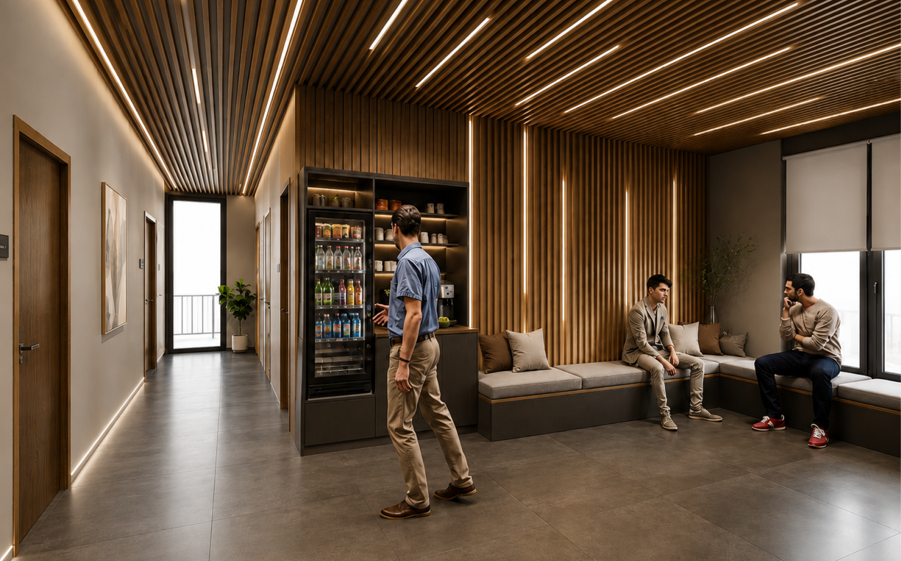 studioSCOP-Maison sante Melun-Perspective salle attente