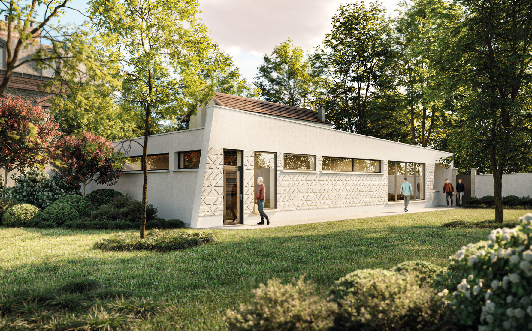 studioSCOP-Soisy-Espace de bien être-Vue extérieure